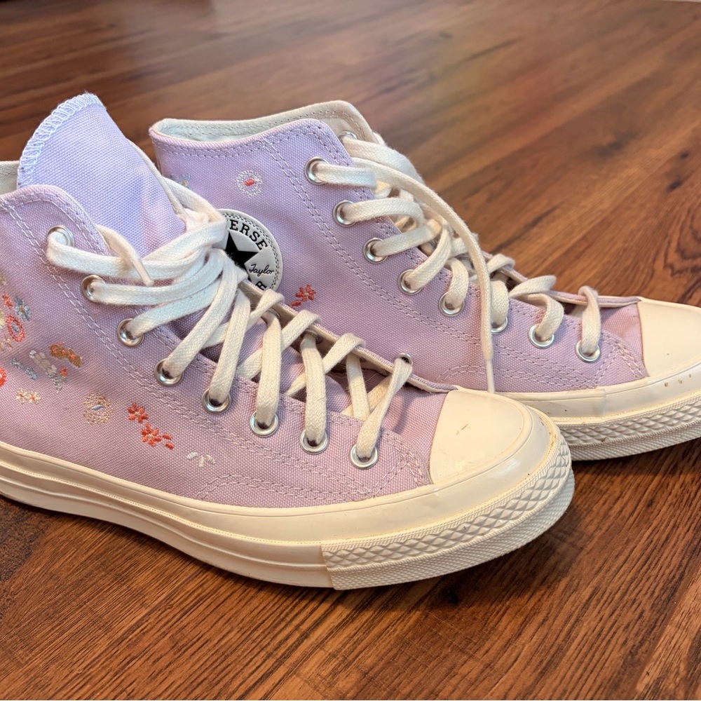 Converse Pastel Purple High-Tops